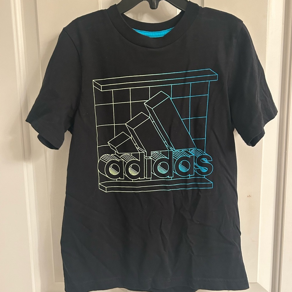 Adidas Black Graphic T-Shirt